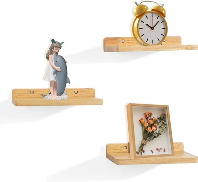 Kleines Schweberegal, 12,7 x 21,6 cm, Set mit 3 kleinen Wandregalen für - Bild 1 von 4