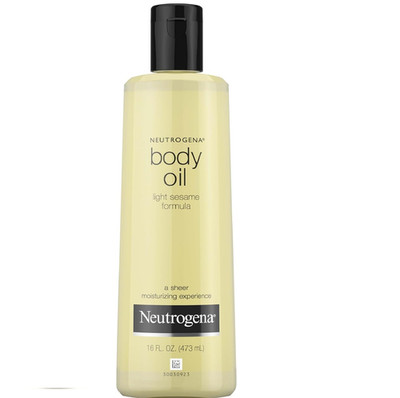 Neutrogena Body Oil Light Sesame Formula, Lightweight, Quick-Absorbing Nourishin