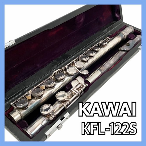 KAWAI Flute KFL-122S Wind Instrument with Case Brass Band Orchestra