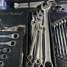 Bluepoint 7-32mm Large Combi Spanner Set Satin Finish by Snap on Tools