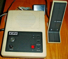 CPI DR-40 Remote Console Intercom System DR40-ZF Motorola Desk Mic HMN3000B-4057