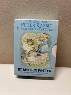 The Original Peter Rabbit Miniature Collection 2 by Beatrix Potter Warne 1987