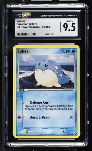 Spheal graded CGC 9.5 for sale on eBay