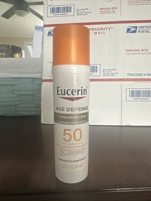 Eucerin Sun Age Defense SPF 50 Face Sunscreen Lotion - 2.5 oz