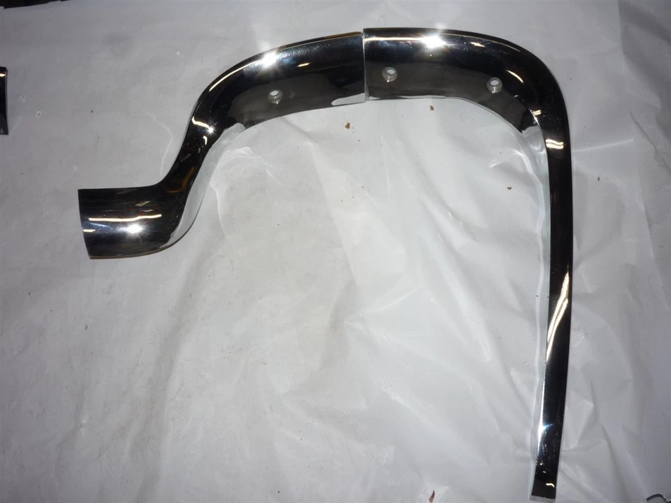 1957 1958 Chrysler Imperial Faro Delantero Juego Molduras Envolventes/4 Nos Foto 3 de 4