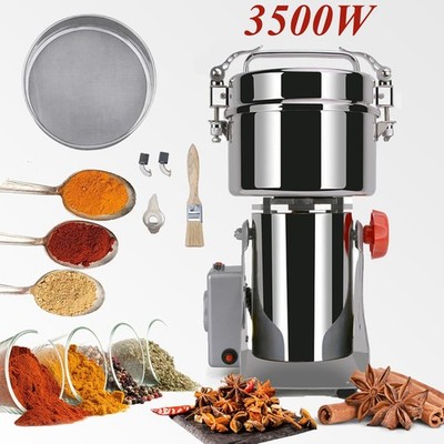 Getreidemühle Elektrisch 800g Kräutermühle Maschine Kommerzielle Schrotmühle DE