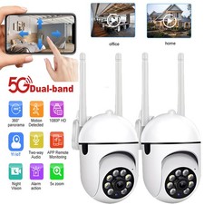 2Pack Wireless 5G WiFi Security Camera System Smart Outdoor Night Vision 1080P