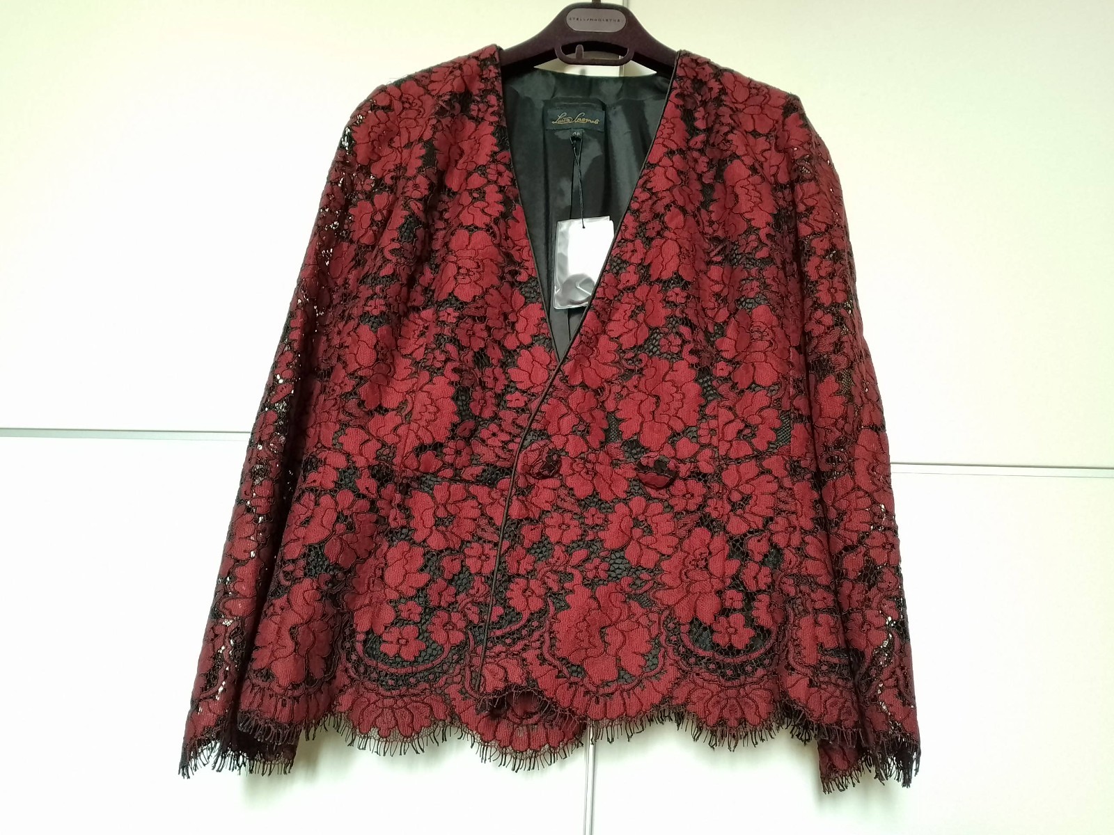 LUISA SPAGNOLI giacca in pizzo nuovissima con cartellino