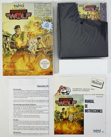 TAITO Nintendo NES Arcade Crosshair Shooter OPERATION WOLF esp. Pal-B New!