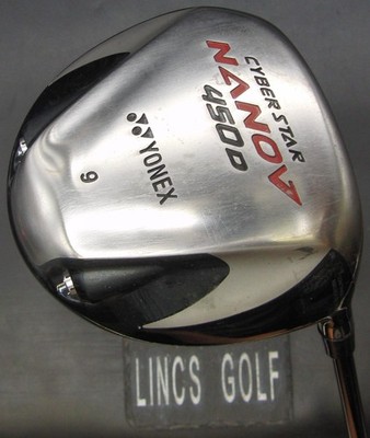 Yonex Cyberstar Nanov 450D 9° Driver Extra Stiff Graphitschaft PGM Grip