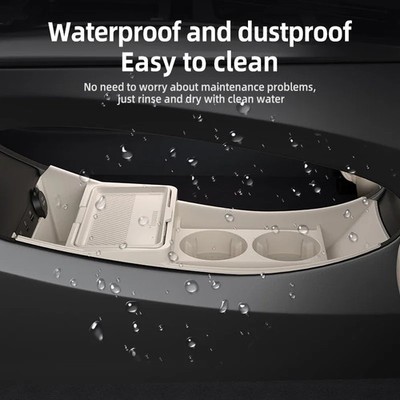 For BYD Dolphin Surf Center Console Below Storage Box Organizer Mat Silicone