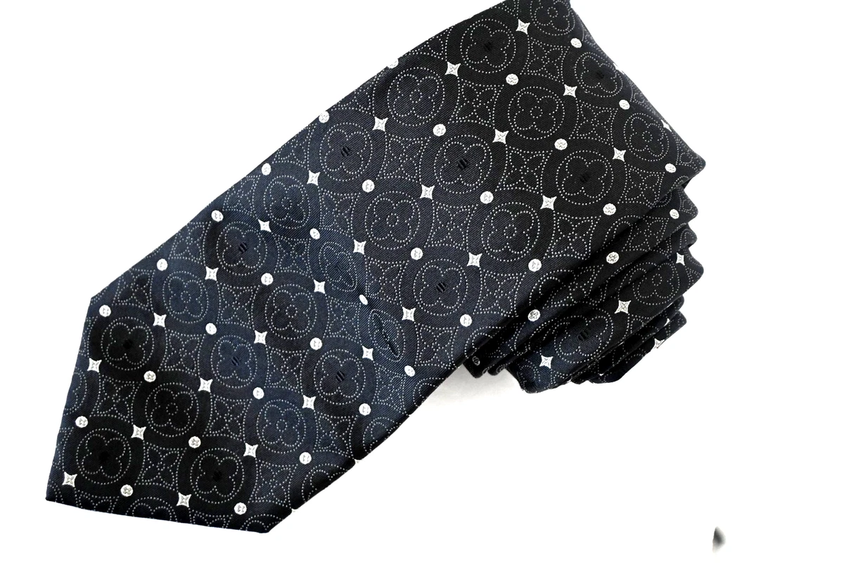 Louis Vuitton Black Ties for Men for sale | eBay