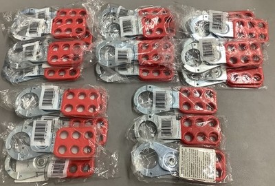 Lot of 23 Master Lock Lockout Hasp 420, 1'' (b503)
