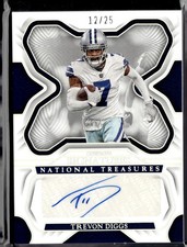 2022 Panini National Treasures #SIG-TDI Trevon Diggs Signatures Holo Silver #/25