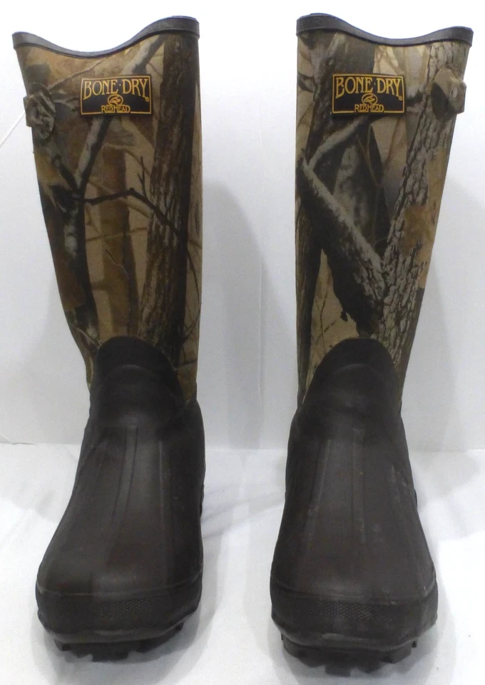 REDHEAD Men's 16" Canvas-400 Waterproof Hunting Boots, 3M Thinsulate, Sz 8, NEW - Image 4 of 4