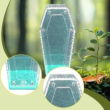 Acrylic Tarantula Enclosure Amphibian Habitat Breeding Box Container Clear Vent