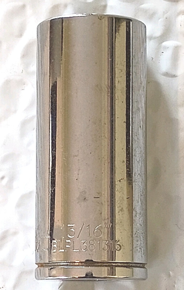 3/8-Inch Drive Shallow Socket – 13/16" 6-Point, Standard Nuts & Bolts Socket