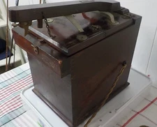 Antique Wood ANSCO 4X6 Contact Printer Darkroom Photography Light Print Copier