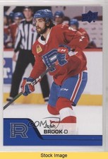 2020-21 Upper Deck AHL Blue Josh Brook #63 READ z6b
