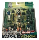G.I. Joe Valor vs. Venom Winter Operations 6 Figure Box Set VTG 2004 New Sealed