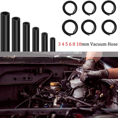 #ad 6Pcs 5FT For Jeep Automotive Car Vacuum Hose Lines Tubing Kit 3 4 5 6 8 10mm $29.44