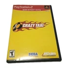 PS2 Crazy Taxi Greatest Hits Video Game Sony PlayStation 2 CIB Manual Tested