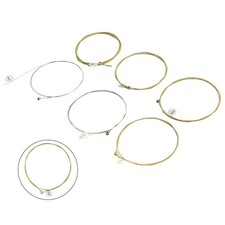 6 pi��ces/ensemble cordes de guitare env. 11*10*2 cm laiton pour guitares classi