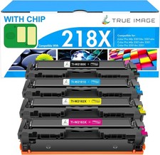218X Toner Cartridges 4 Pack 218A 3301sdw 3301fdw 3301 Compatible Replacement HP