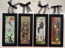 Disney Set Of 4 Haunted Mansion Framed Portraits