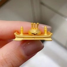 New Gold Plated Candle Holder Chinese Style Figurine Home Decor Collectible