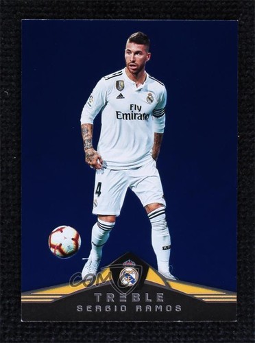Sergio Ramos [Blue] #165 2018 Panini Treble card