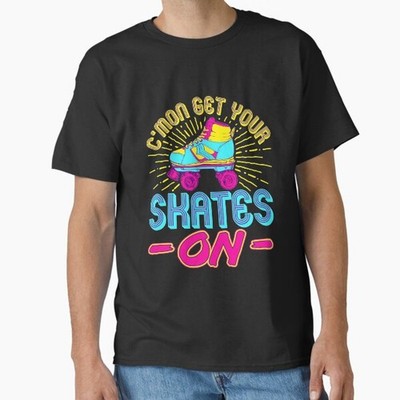 Roller Skate Cute C'mon Get Your Skates On  T-Shirt