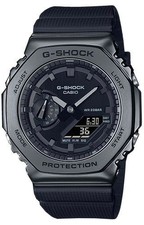 Image of Casio - GM-2100BB-1AER, G-Shock stainless steel BLACK digital quartz Watch