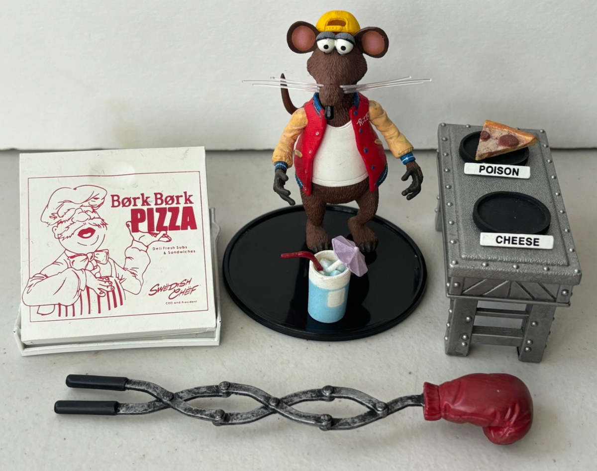 Muppets Rizzo The Rat Figure Palisades Toys 2003 Jim Henson's