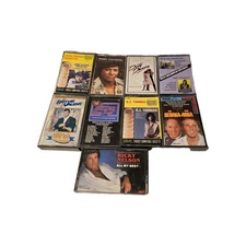 (9)Pop/Rock Cassettes 1960's Ricky Nelson Ritchie Valens Bobby Goldsboro