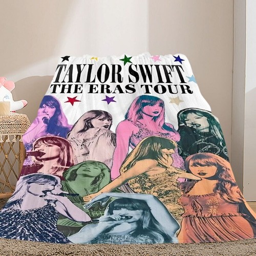 Taylor Swift Lunch Blankets Blanket Girl Throw Blanket Soft Bedding Nap Flannel - Picture 3 of 6