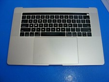 MacBook Pro A1707 15" 2017 MPTV2LL Top Case Palmrest w/Battery Silver 661-07954