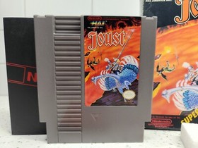 Joust (Nintendo, NES) Complete In Box, Free Shipping!