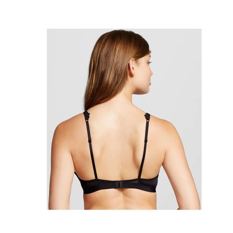 Bralette de renda multivias Xhilaration mergulho profundo sem fio - Imagem 3 de 4