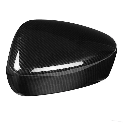 For Mazda CX-5 CX-8 2012-2014 ABS Carbon Fiber Car Side Door Mirror Cover Caps - Foto 5 di 6