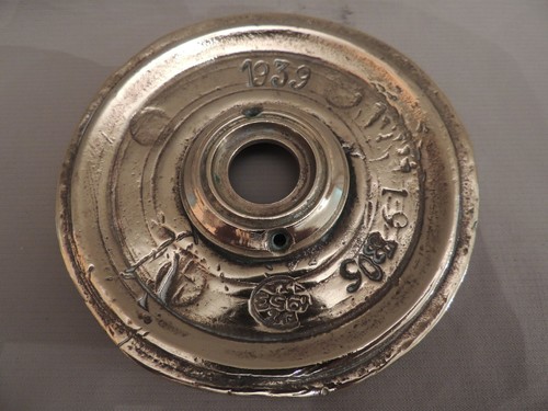 2 Collectible bronze drams old unit of weight 1939- 1953-58 Greece - Picture 3 of 7