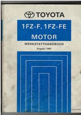 Manuale officina motore 1FZ-F / 1FZ-FE (08/1992) Land Cruiser FZJ70 73 75 80