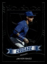2021 Panini Chronicles #6 Javier Baez Crusade