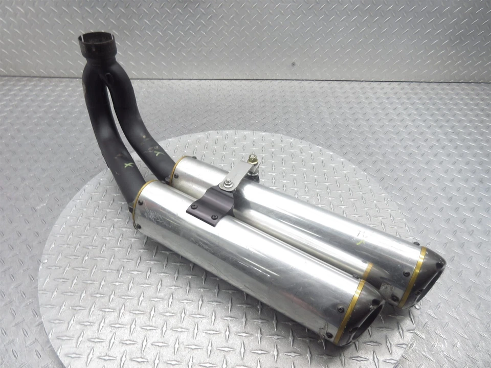 2009 08 09 Can Am Spyder GS TWO BROTHERS Exhaust Mufflers Silencers Pipes Cans - Image 3 of 4