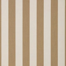 Sunbrella Beige/White 6 bar 5760-0000 Awning Marine 46" wide fabric