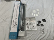 PRObebi Lockable Retractable Mesh Baby/Dog Gate 34” Tall, Extends to 54” Wide