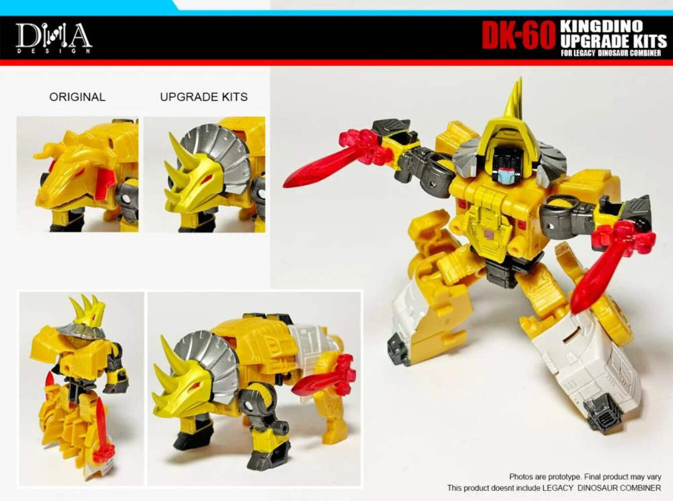 DNA Design DK-60 Upgrade Kit for Legacy Dinoking USA SELLER IN STOCK