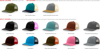 RICHARDSON 115 LOW PROFILE TRUCKER HAT 
