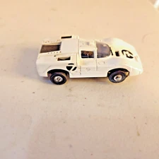 Aurora Thunderjet Tjet CHAPARRAL 2F #7 white  HO Slot Car  Vintage