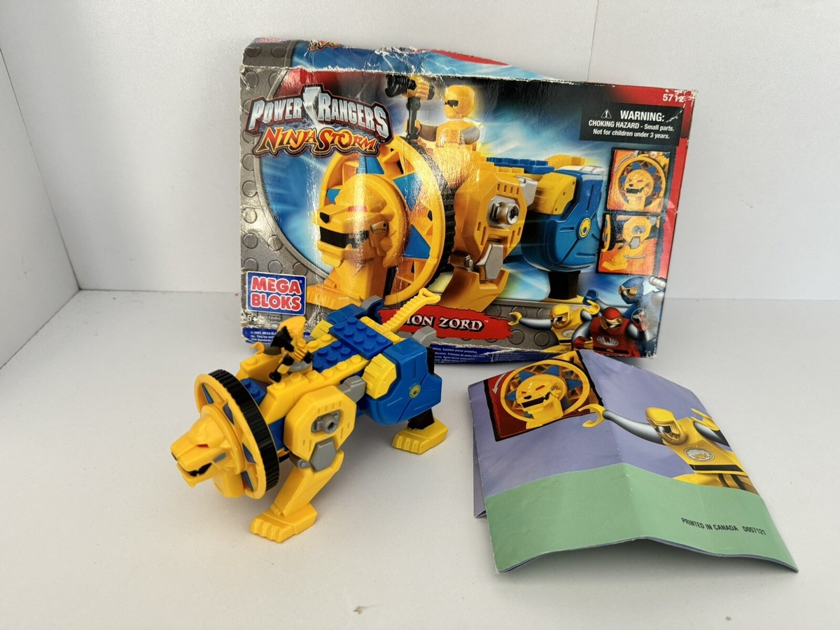 Mega Bloks Power Rangers Ninja Storm Lion Zord 5712. Boxed